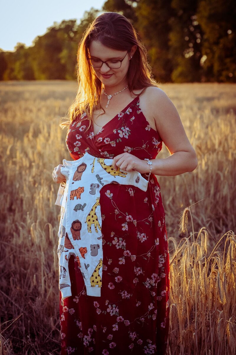 Alexandra und Marvin Babybauch Shooting - Hauptbild